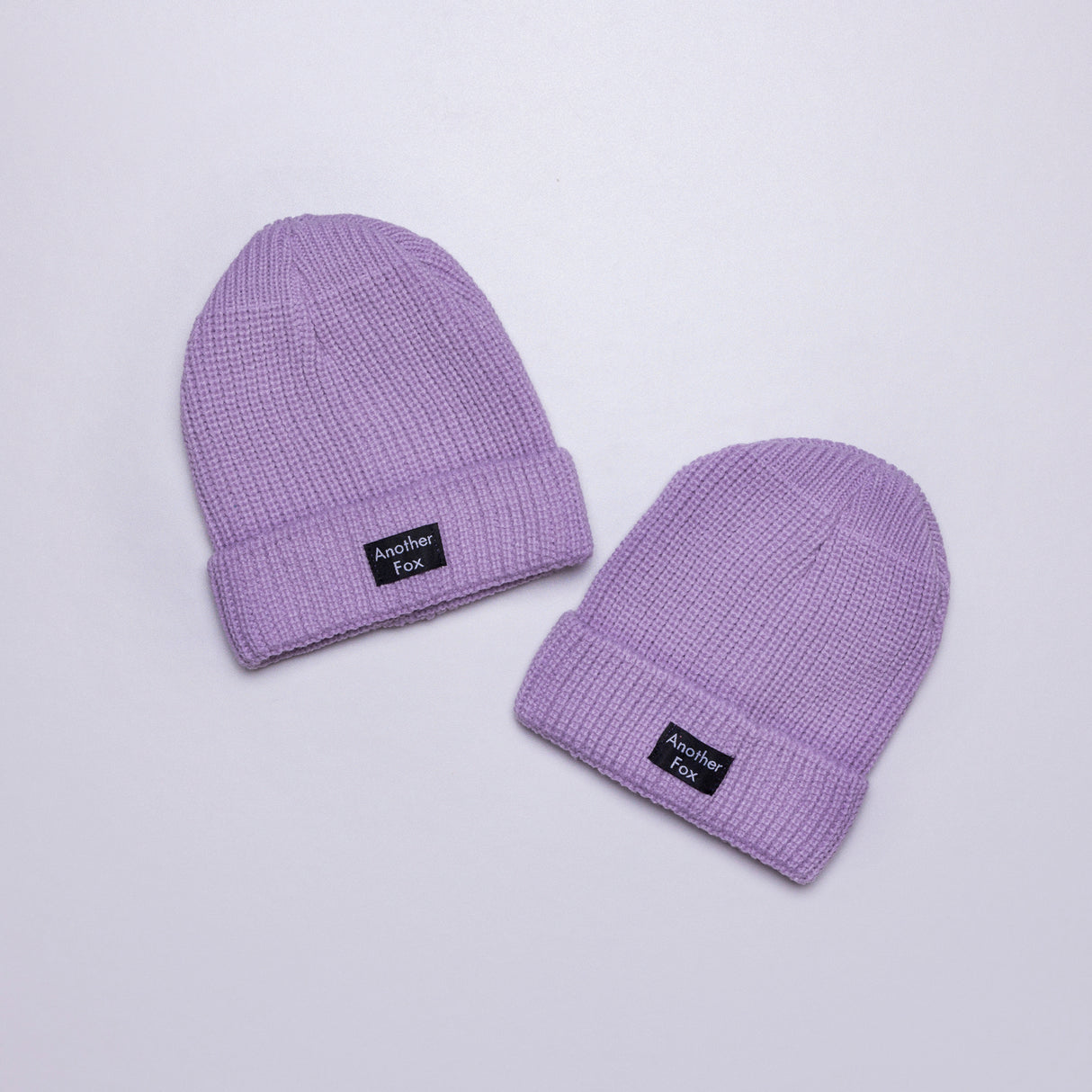 Lilac Knit Beanie