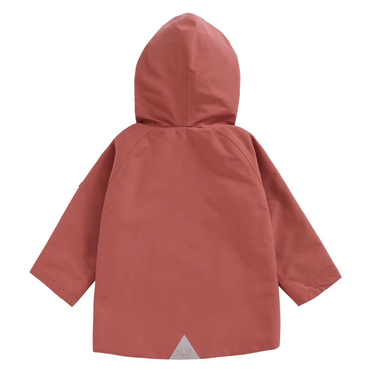 Raincoat Rose Pink back